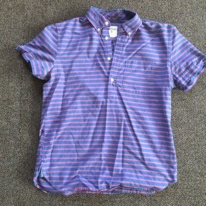 Striped GAP popover shirt